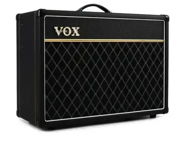 Vox AC15C1VB 1x12" 15-watt Tube Combo Amp Vintage Black Sweetwater Exclusive