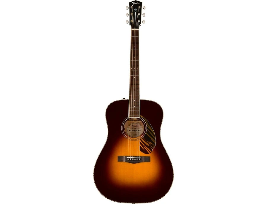 Fender Paramount Pd-220E Dreadnought Acoustic-Electric Guitar 3-Color Vintage Sunburst