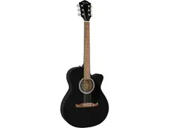 Fender Fa-135Ce Concert Acoustic-Electric Guitar Black