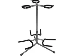 Proline Stands Ht1053 Securi-T Triple Tripod Guitar Stand With Locking Yoke