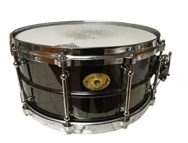 Drum Paradise 6.5x14  Black Brass “Hit Maker” Snare Drum