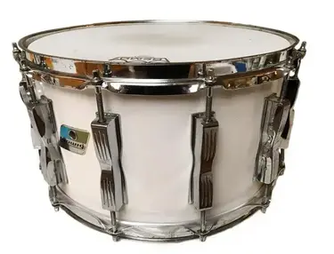 Ludwig 8x14 80’s White Cortex Coliseum Snare Drum