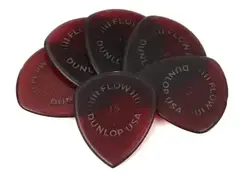 Dunlop 549P150 Flow Standard Grip Guitar Picks 1.5mm 6-pack