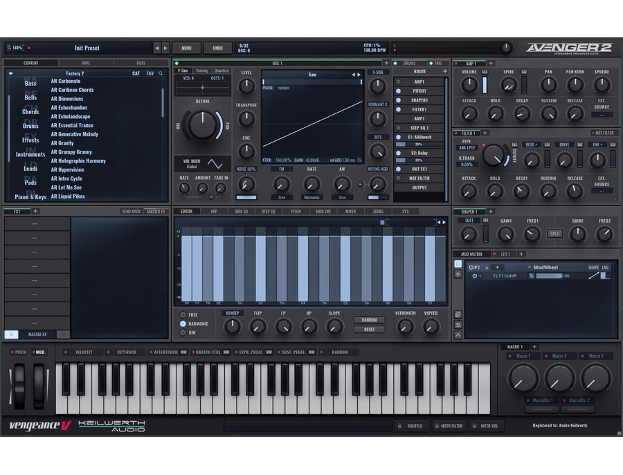 Vengeance-Sound VPS Avenger 2.0 Software Synthesizer | Equipboard