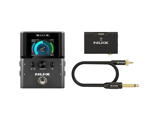 Nux B-8 Professional 2.4Ghz Guitar Wireless System  Black