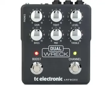 TC Electronic Ampworx Dual Wreck Preamp Pedal