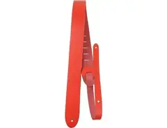 Perri's Leathers B20-RED 2" Leather Guitar Strap