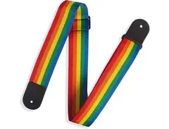 Levy's Leathers M8POLY-RNB 2" Rainbow Polyester Guitar Strap