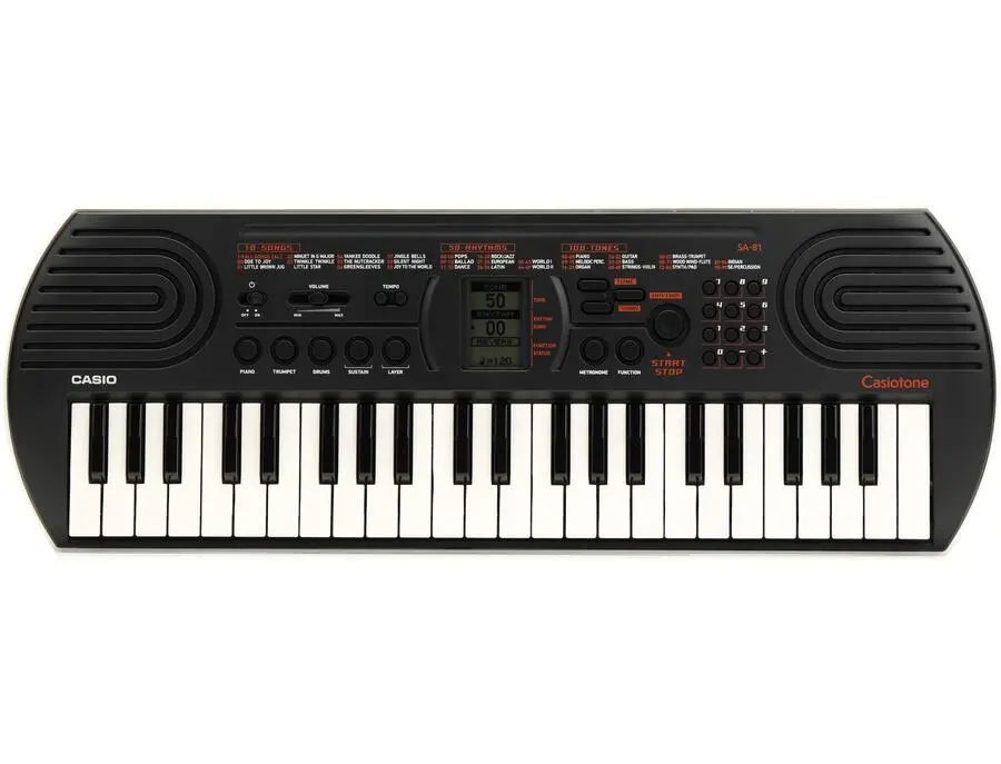 Casio SA-81 44-key Portable Arranger Keyboard - Main Image