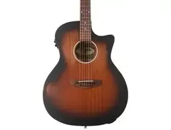 D'Angelico Premier Gramercy LS Acoustic-electric Guitar - Aged Mahogany