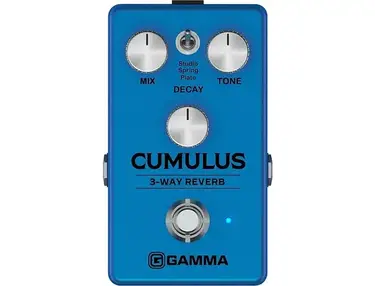 Acoustic control corporation Gamma Cumulus 3-Way Reverb Effects Pedal