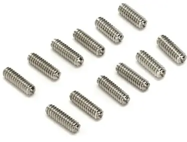 Fender American Vintage Stratocaster/Telecaster Bridge Saddle Height Adjustment Screws (set of 12)
