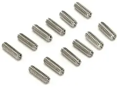 Fender American Vintage Stratocaster/Telecaster Bridge Saddle Height Adjustment Screws (set of 12)