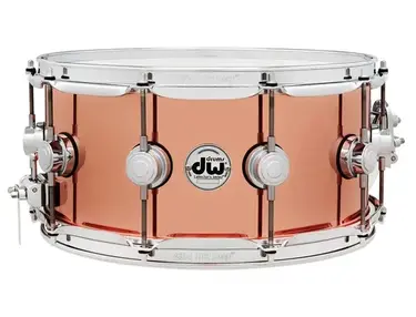 DW Copper Snare Drum 14''x6.5''