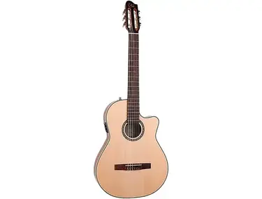 Godin Arena Mahogany Cw Clasica Ii Cutaway Classical Electric Guitar Natural