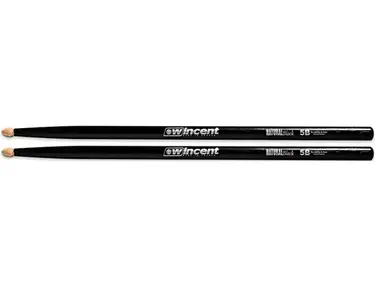 Wincent 5B Black Hickory Drumsticks