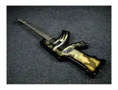 Encore Camouflage Machine Gun Guitar