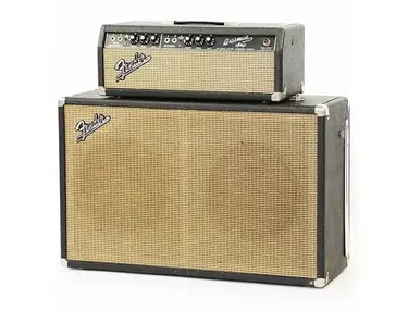 Fender 'Black Panel' Bassman Piggyback AB165 (1964-1966)