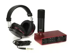 Focusrite Scarlett 2i2 Studio 4th Gen Recording Bundle