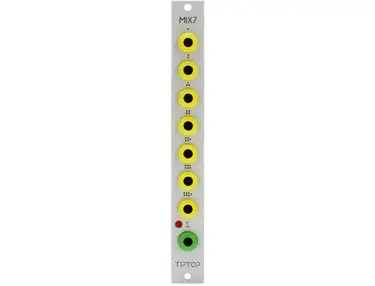 Tiptop Audio MIX7 Eurorack Analog Summing Mixer