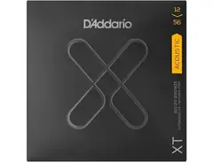 D'Addario XTABR1256 XT 80/20 Bronze Acoustic Guitar Strings - .012-.056 Light Top/Medium Bottom