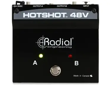 Radial HotShot 48V Condenser Microphone Switcher