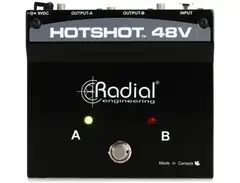 Radial HotShot 48V Condenser Microphone Switcher