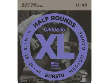 D'Addario EHR370 Electric Half Rounds 11-49