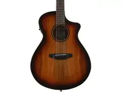 Breedlove ECO Pursuit Exotic S Concert CE Acoustic-Electric Guitar - Edgeburst Koa