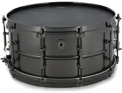 Ludwig Special-edition Satin Deluxe Black Beauty Snare Drum - 6.5 inch x 14 inch, Black Nickel Hardware
