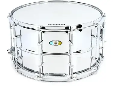 Ludwig Supralite Steel Snare Drum - 8 x 14-inch - Polished