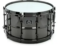Ludwig Universal Black Brass Snare Drum - 8 x 14-inch - Polished