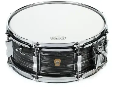 Ludwig Legacy Mahogany "Jazz Fest" Snare Drum - 5.5 x 14-inch - Vintage Black Oyster