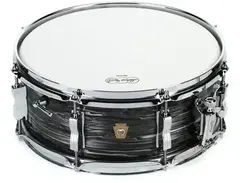 Ludwig Legacy Mahogany "Jazz Fest" Snare Drum - 5.5 x 14-inch - Vintage Black Oyster