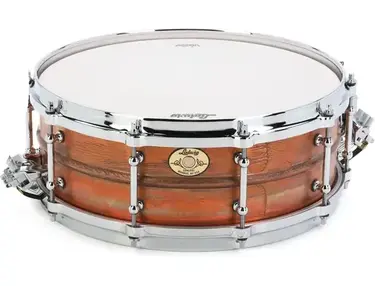 Ludwig Raw Copper Concert Snare Drum - 5-inch x 14-inch, Raw Copper