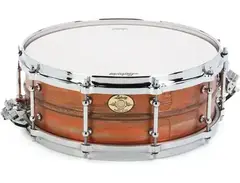Ludwig Raw Copper Concert Snare Drum - 5-inch x 14-inch, Raw Copper main image
