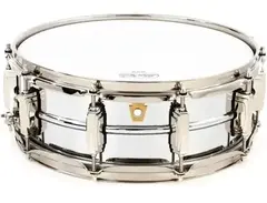 Ludwig "Super Ludwig" Chrome over Brass Snare Drum - 5 x 14-inch