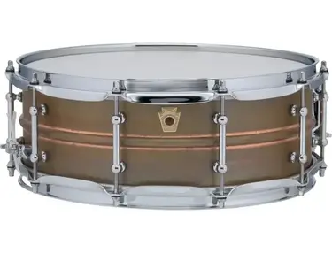 Ludwig Copper Phonic Snare Drum - 5 x 14-inch - Raw Patina