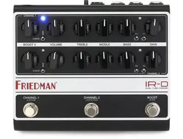 Friedman IR-D Dual Tube Preamp and DI Pedal