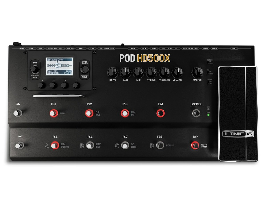Line 6 POD HD500 - ranked #25 in Multi Effects Pedals | Equipboard