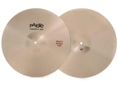 Paiste 14 inch Formula 602 Heavy Hi-hat Cymbals