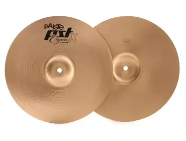 Paiste 12 inch PST X Cajon Hi-hat Cymbals