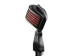 Heil The Fin (Black Sparkle with Red Grill) Dynamic, Cardioid Microphone main image