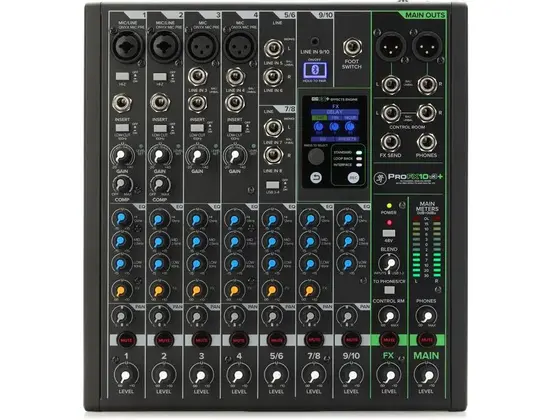 Mackie ProFX10v3+ 10-channel Mixer