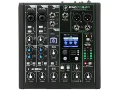 Mackie ProFX6v3+ 6-channel Mixer with Effects and USB