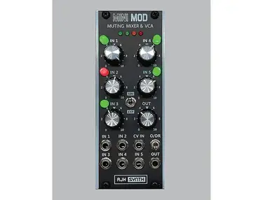 AJH Synth MiniMod Muting Mixer & VCA