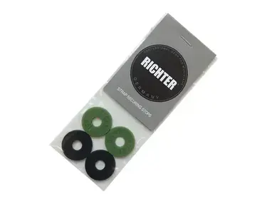 Richter Straps Securing Stops Black / Olive Green