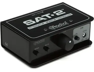 Radial SAT-2 Stereo Audio Attenuator & Monitor Controller