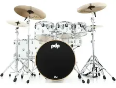 PDP Concept Maple Shell Pack - 7-Piece - Pearlescent White