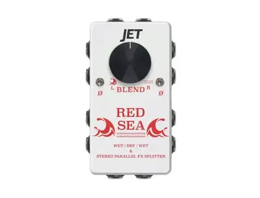 Jet Pedals Red Sea (Wet | Dry | Wet & Stereo Parallel FX Splitter)